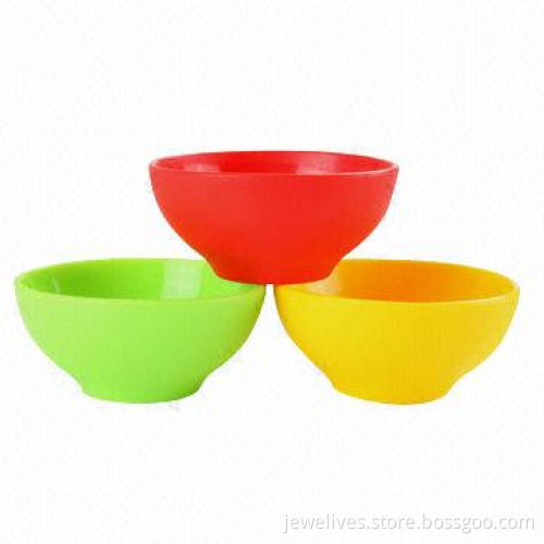 Health and safe silicone baby feeding bowl with candy color